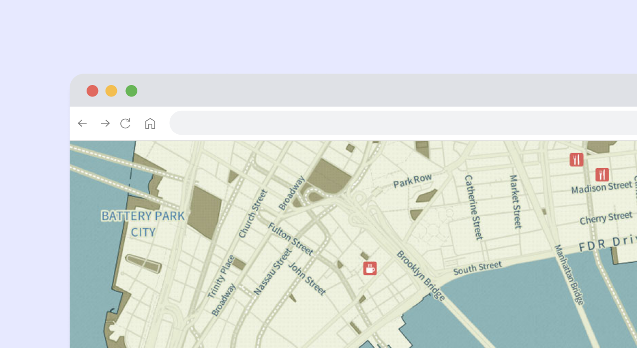 Mapzen UI Design