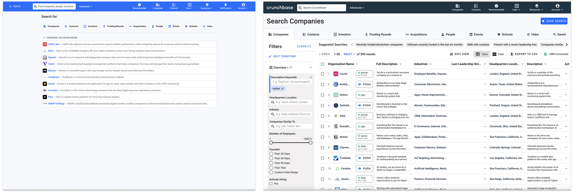 2 – search was not scaling