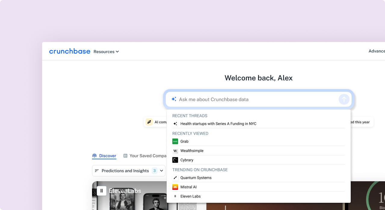 Crunchbase Search